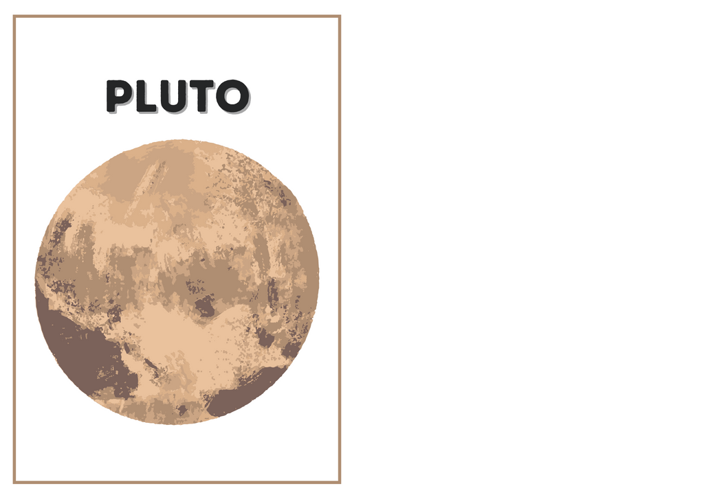 Planet poster lifestyle display