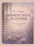 Claude Monet Inspired - The Complete Homeschool Planner: An Undated All-in-One Planning System for Homeschool Families