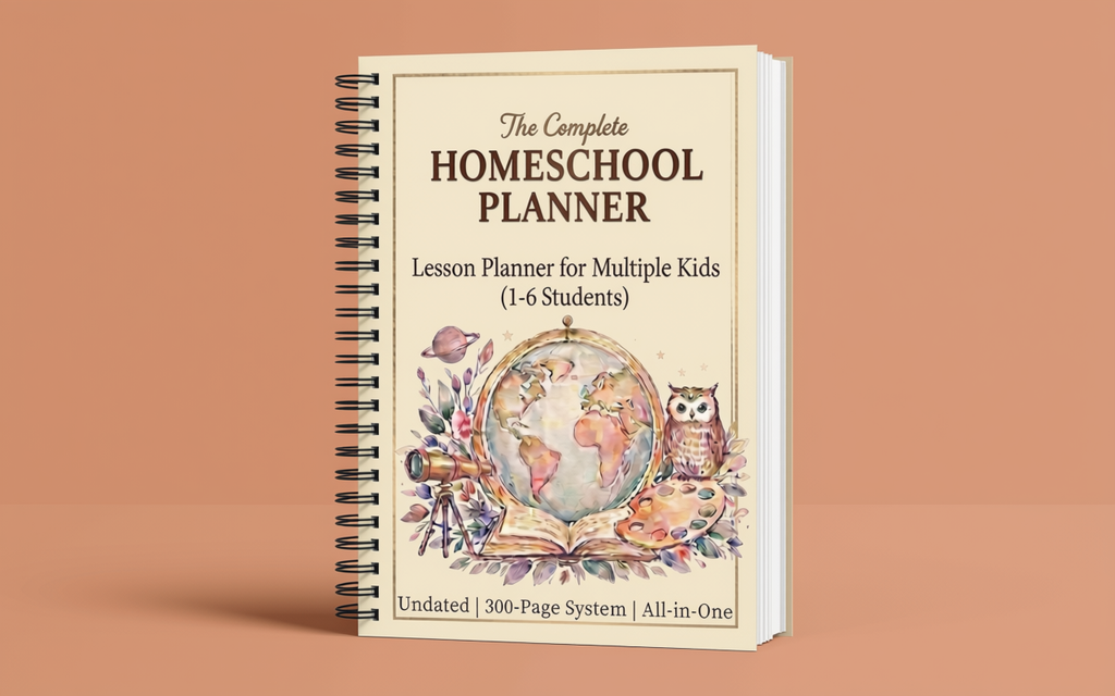 The Complete Homeschool Planner: An Undated All-in-One Planning System for Homeschool Families