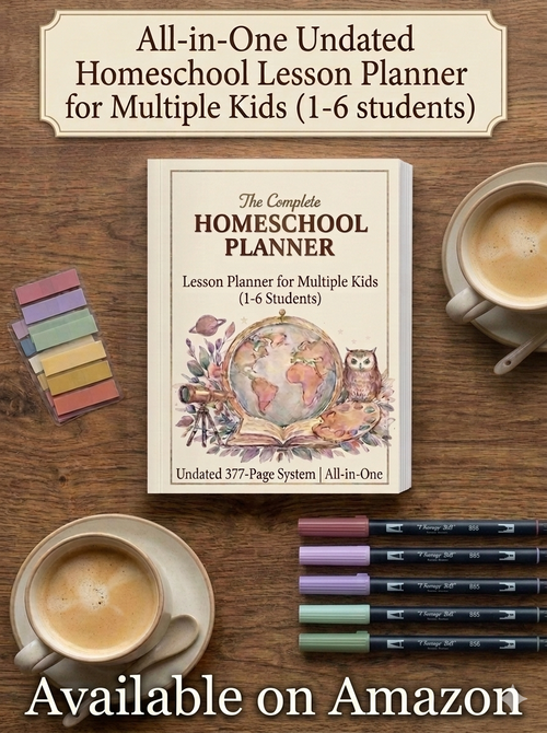 The Complete Homeschool Planner: An Undated All-in-One Planning System for Homeschool Families